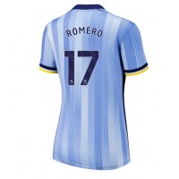 Tottenham Hotspur Cristian Romero #17 Fußballbekleidung Auswärtstrikot Damen 2024-25 Kurzarm